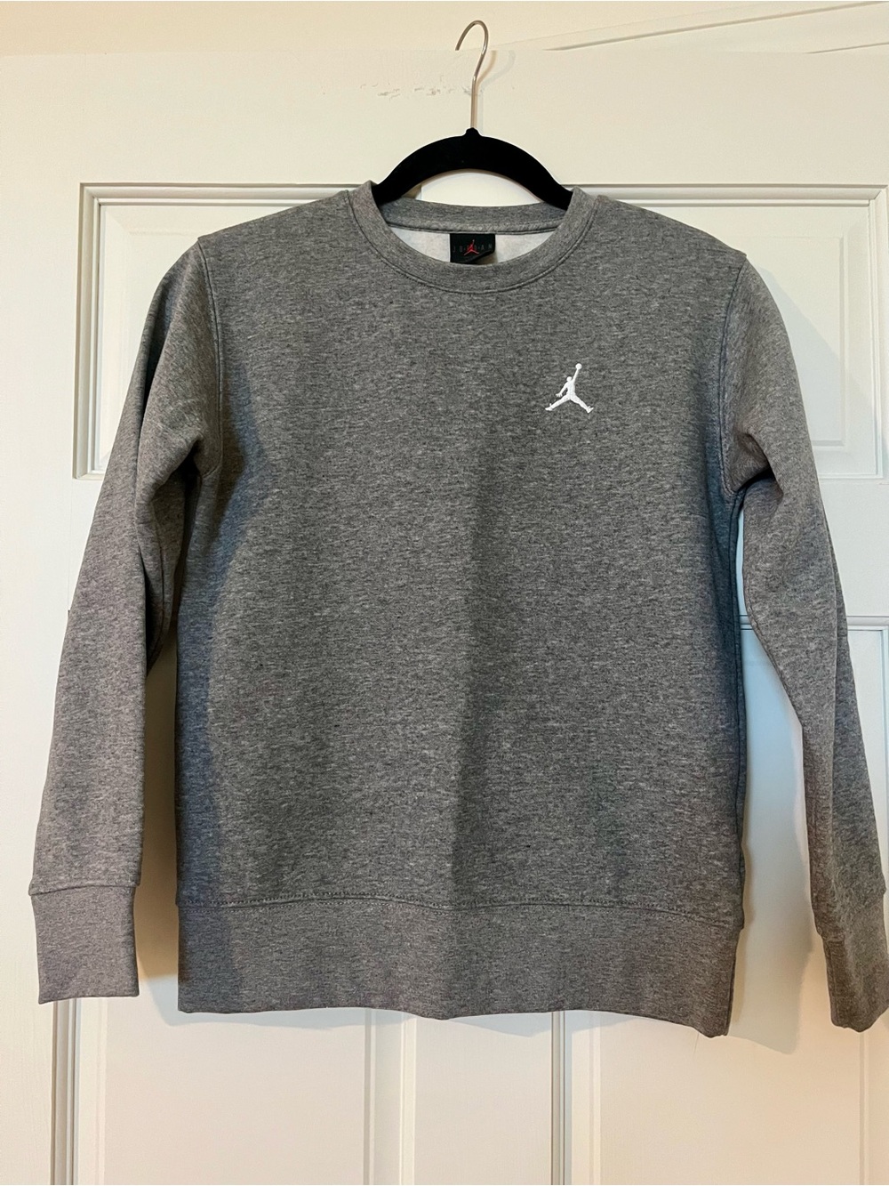 Nike Jordan Boys Brooklyn Fleece Crewneck Sweatshirt Boys / Youth Medium